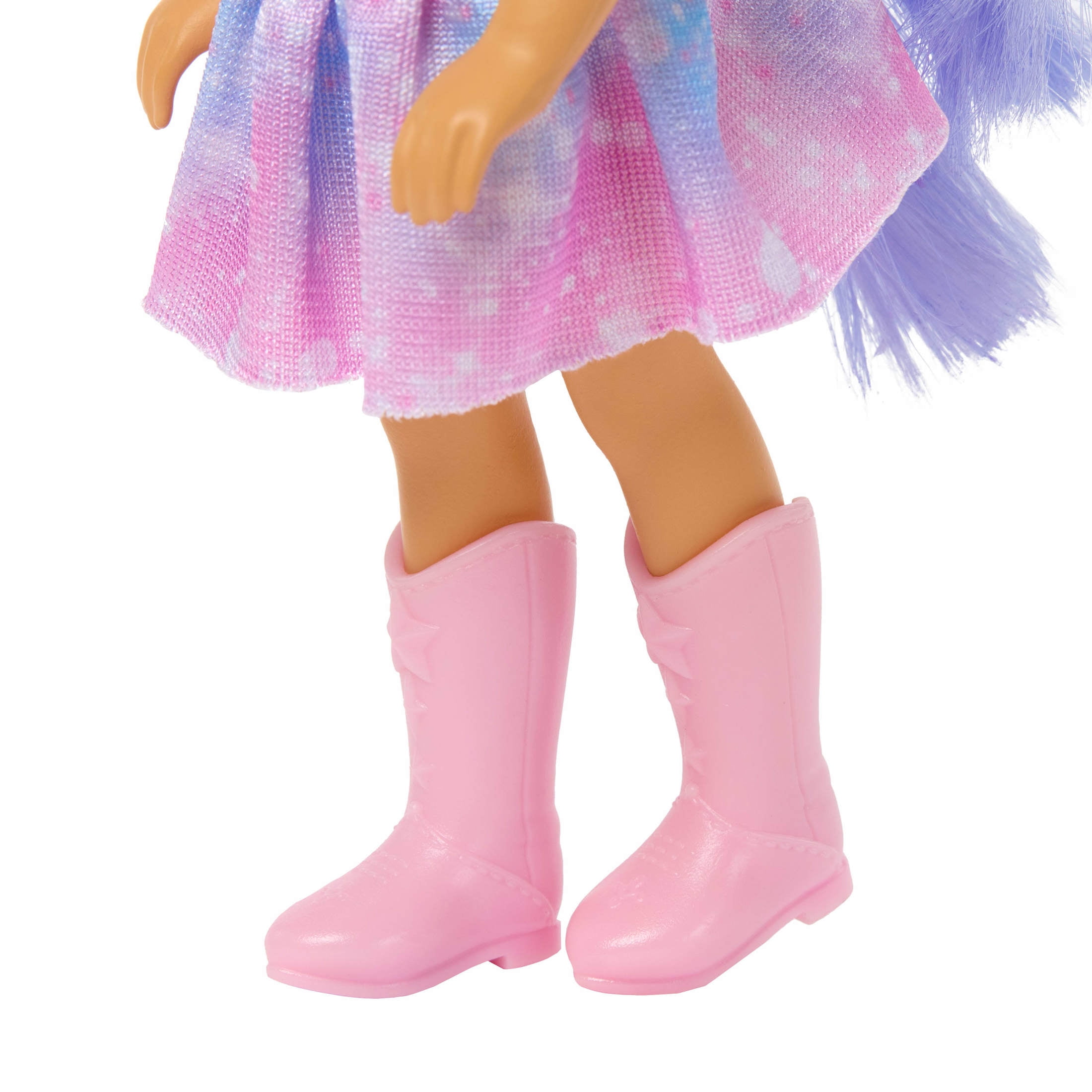Unicorn-inspired Chelsea Barbie Doll with Lavender Hair, Unicorn Toys