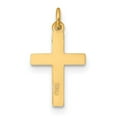 thumbnail image 4 of FJC Finejewelers 14 kt Yellow Gold Small Cross Charm 19 x 10 mm, 4 of 6