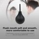 thumbnail image 2 of Enema Bulb Douche for Men & Women, Reusable Cleaning Silicone Slim Nozzle Douche, Safe Com-2025, 2 of 5
