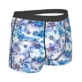 thumbnail image 3 of Daiia Icy Blue Snowflakes Men's Underwear Boxer Briefs, Cotton Stretch Moisture-Wicking Underwear-X-Large, 3 of 9
