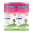 thumbnail image 3 of Children's Benadryl Diphenhydramine Allergy Liquid, Bubble Gum, 16 Fluid Ounces, 3 of 5