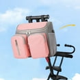 thumbnail image 4 of Stroller Hanging Organizer Bag,Crossbody Diaper Storage Pouch,Multi-Pocket Baby Essentials Carrier,Adjustable Stroller Accessory,Compact Mom Travel Utility Bag, 4 of 7