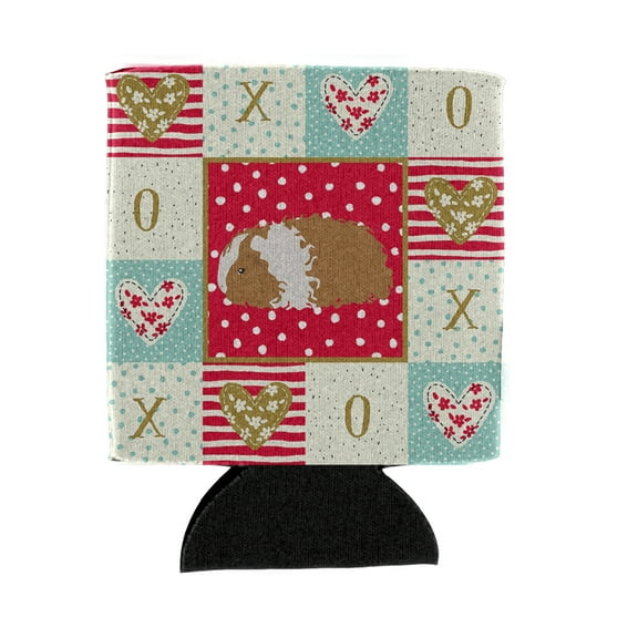 Carolines Treasures CK5437CC Texel Guinea Pig Love Can or Bottle Hugger Can Hugger multicolor