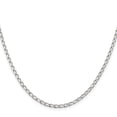 thumbnail image 2 of 925 Sterling Silver Open Link Chain Styles Necklace 2.8 mm Elongated 16 inch, 2 of 4
