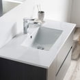 thumbnail image 4 of Valencia 36" Floating Bathroom Vanity with Sink and Mirror in Silver Grey, 4 of 7