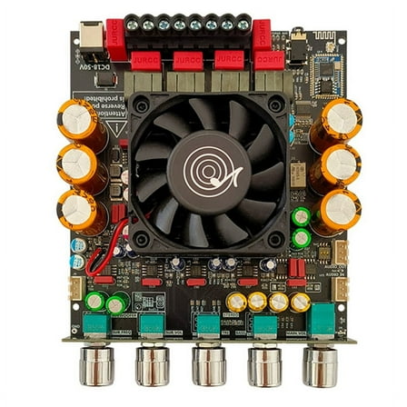 New -APTX3 Bluetooth Amplifier 2.1 Channel 3D Surround Sound Subwoofer 300Wx2 600W Audio Power Amplifier Audiophile A