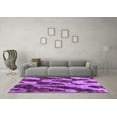thumbnail image 3 of Ahgly Company Indoor Rectangle Abstract Purple Modern Area Rugs, 2' x 3', 3 of 4