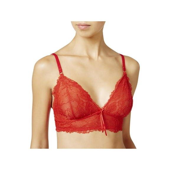 Heidi By Heidi Klum Womens Sheer Natural Lift Soft Cup Bra