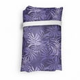 thumbnail image 4 of Botany Reusable Market Bag, Bush of Purple Fern Leaves in the Forest Herbs of Island Exotic Pattern, Printed Foldable Bag for Shopping and Grocery Large Capacity, Blue Violet, by Ambesonne, 4 of 4