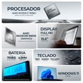 thumbnail image 2 of Laptop HP 255R G10 AMD Ryzen 5 7535U 8GB DDR5 SSD 512GB Pantalla 15.6" FHD Windows 11 Teclado Español, 2 of 6