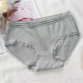 thumbnail image 2 of Bxsruta Women's High Waist Cotton Briefs, Comfortable Underwear for Daily Wear, 1-Pack, 2 of 4