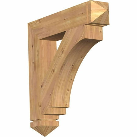 

Ekena Millwork 5 1/2 W x 32 D x 32 H Imperial Arts & Crafts Smooth Bracket Western Red Cedar