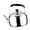 Silver, variant on Whistling Kettle, Stainless Steel Base top Teakettle Tea Kettle Teapot, Gas Electric Induction Compatible - Various Sizes Optional - , 5L