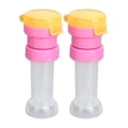 thumbnail image 1 of 2 Uds Botella De Agua Tapa Giratoria Botella De Repuesto Válvula De Mordida con Pajita ABS Antiasfixia Botella De Agua Portátil A Prueba De Polvo Sombrero para Botella Deportiva, 1 of 5