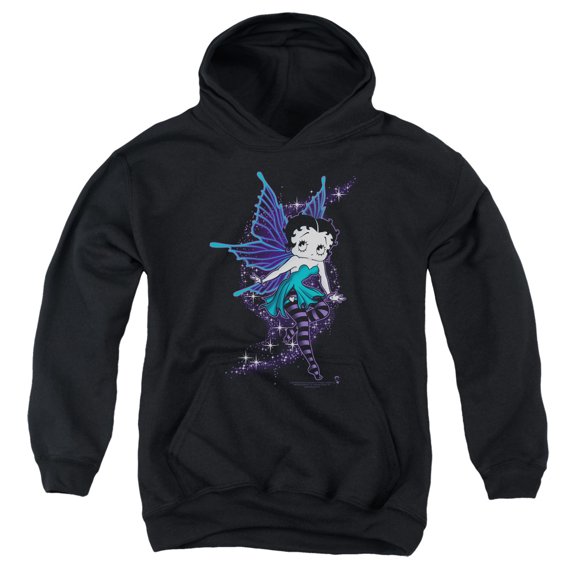 Betty Boop - Sparkle Fairy - Youth Hooded Sweatshirt - Small