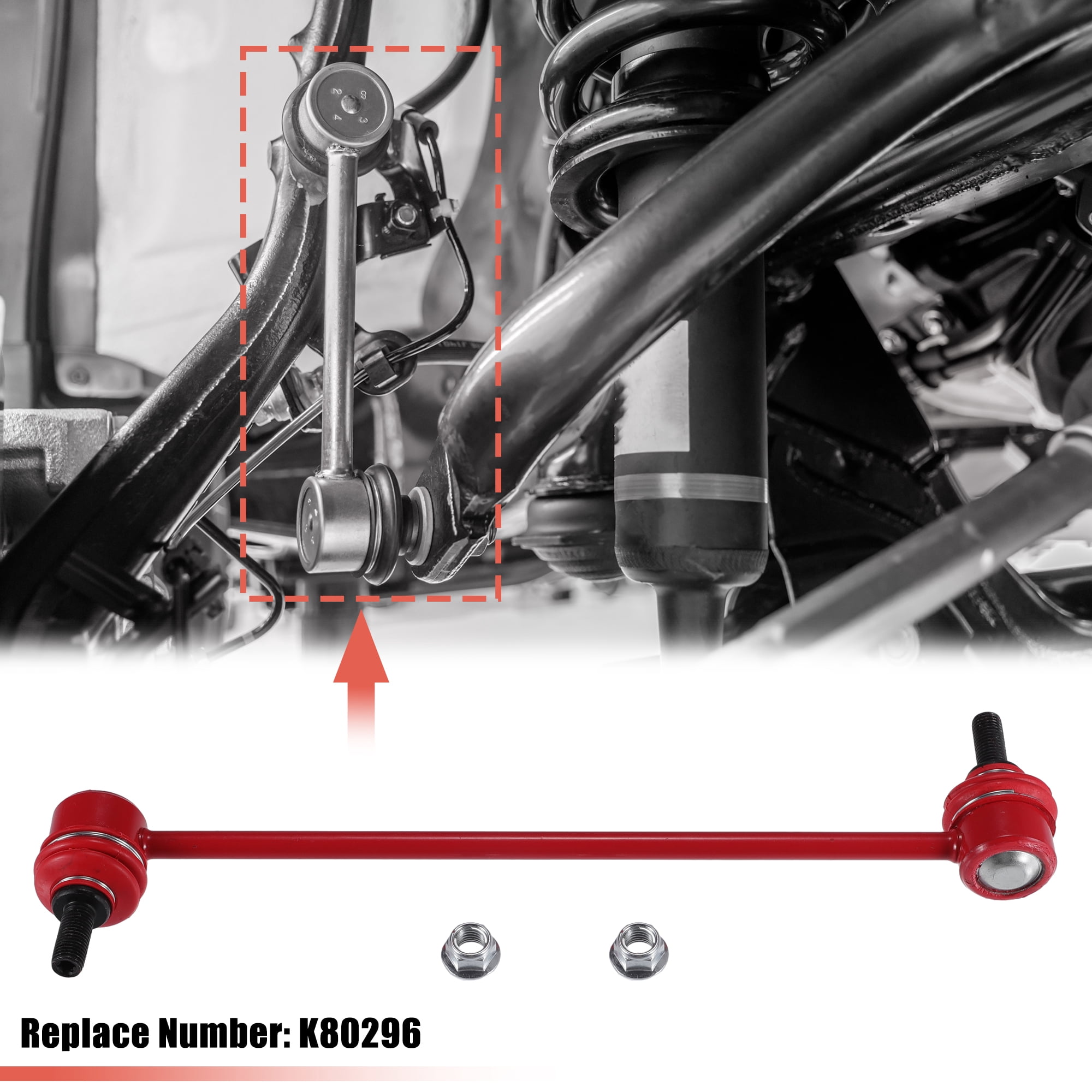 2pcs Front Left Right Sway Bar Links Stabilizer End?Link for Ford Escape 2005-2012 No.K80296