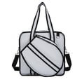 thumbnail image 1 of Bolsa de tenis, bolsa para raquetas, funda para raquetas, portátil, para deportes al aire libre con cremallera, multiusos para raquetas de bádminton, Gris, 1 of 8