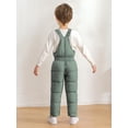 thumbnail image 4 of Valcatch Toddler Boys Girls Snow Pants Baby Infant Snowsuit Waterproof Insulated Ski Snow Bibs Overalls, 4 of 9