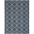 thumbnail image 2 of Nourison Modern Lines 5' x 7' Denim Modern Indoor Rug, 2 of 8
