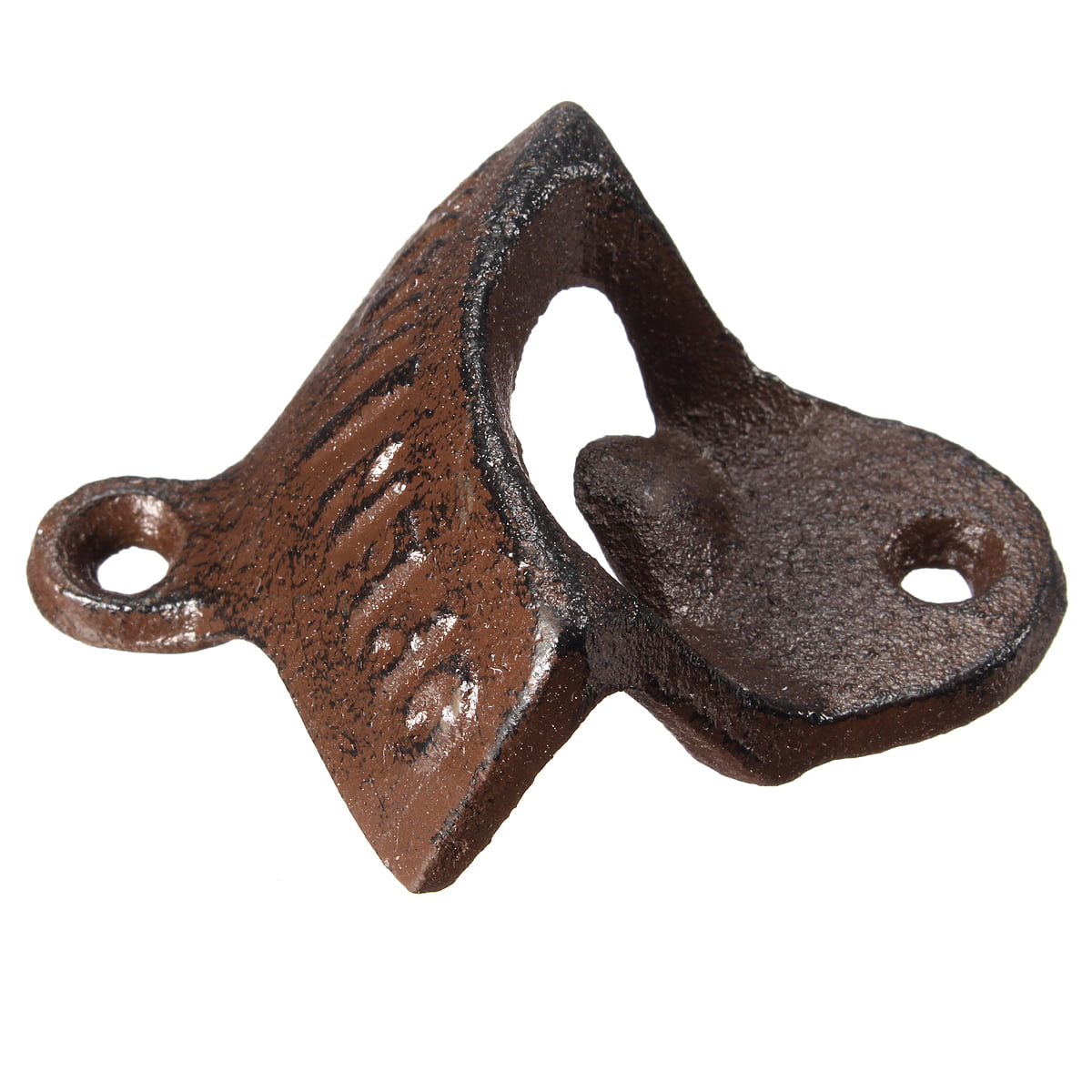 Rustic "Open Here" BLACK CAST IRON Wall Mounted Bottle Openers beers soda Details about   Retro 
