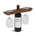 thumbnail image 2 of Picnic Plus PSU-741 Wine Barrel Glass Caddy, 2 of 3
