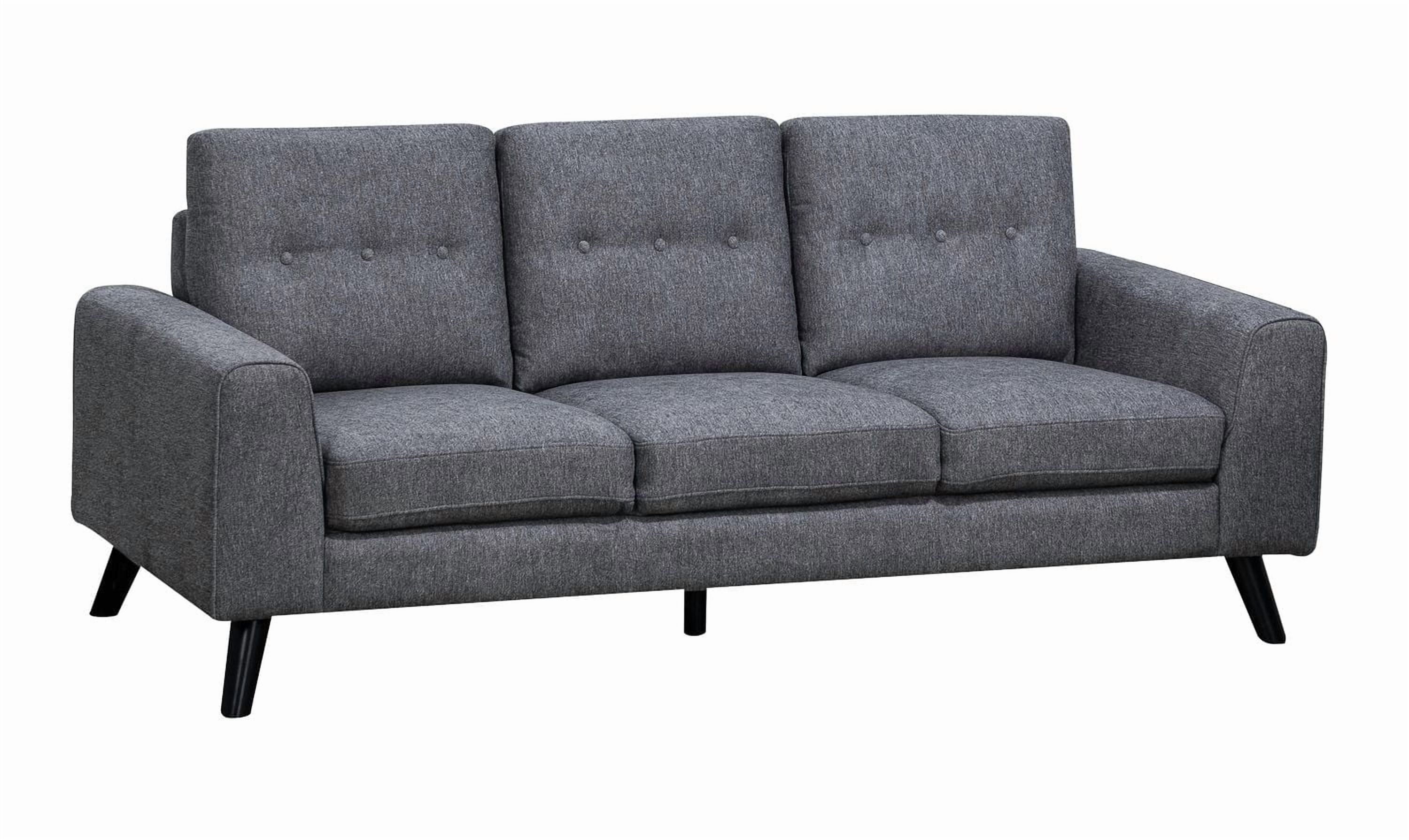 Topline Home Furnishings 3-piece Chenille Upholstery Set: Sofa, Loveseat, & Chair