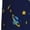 Black, variant on Space Galaxy Print Pajama Pants for Men,Men’s Pajama Bottoms,Mens PJ Pants with Pockets & Button Fly-3X-Large