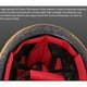 thumbnail image 5 of Cascos protectores de seguridad de alta resistencia Casco de seguridad ajustable con almohadilla para la barbilla para montañismo Escalada en roca Ciclismo Exploración de cuevas, 5 of 10