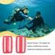 thumbnail image 5 of Sonducket 2 uds cinturón de peso Keeper plástico nuevo deslizador de larga duración tapón Universal reemplazo buceo al aire libre esnórquel Deportes acuáticos Rojo Sonducket  OD030452-04B, 5 of 6