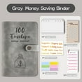 thumbnail image 3 of Ahorro de 100 Sobres Dinero Desafío de Ahorro Presupesto Carpeta Pu Cuero Con Sobre en Efectivo PVC Pocket Zipper /Presupesto Tarjetas /Pegatinas de lable Utilizadas como, 3 of 7