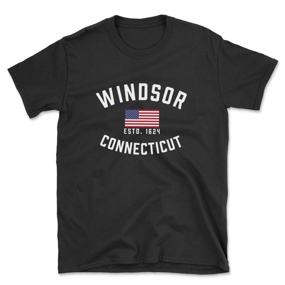 Windsor Connecticut Patriot Men's Cotton T-Shirt