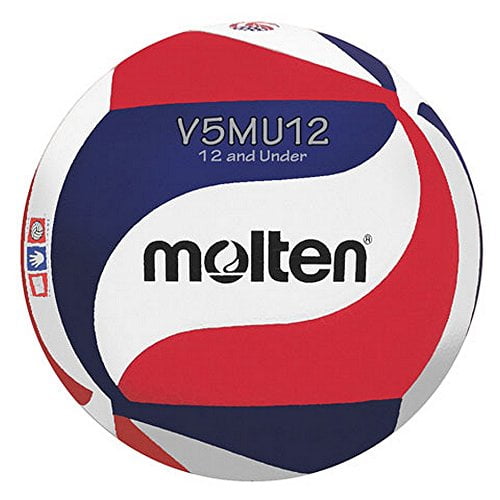 Molten V5MU12 - Volleyball Léger Premium pour Jeunes (12 Ans et Moins)