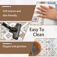 thumbnail image 5 of Shunda K Moroccan 8x10 Rugs for Living Room, Large Washable Area Rug Ultra-Thin Soft Carpet, Oriental Trellis Bedroom Rug Distressed Non Shedding Throw Rug for Living Dining Room Office (8x10ft, 05), 5 of 6