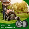 thumbnail image 7 of 2Pack Lawn mower Rear Wheels Gear Assembly Replacement for Toro 107-3709 8 inch wheels, 7 of 7