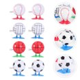 thumbnail image 3 of 8Pcs Children Clockwork Toys Unique Ball Style Playthings Holiday Gifts, 3 of 9