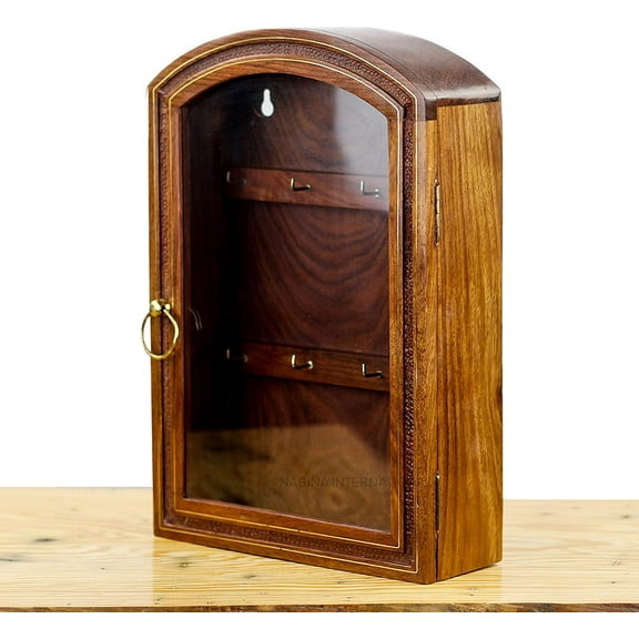 Nagina International Wooden Hand Crafted Premium Decorative Beautiful Key Cabinet | Keys Box | Nautical Gifts