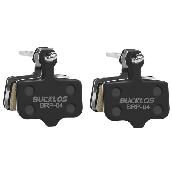 2/4 Pair BUCKLOS BRP-04 Bike Disc Brake Pads Resin Ceramic Sintered Metal Disk Brake Pads for Sram Avid X7 X9 XXWC DB1 DB3 DB5 Mountain Bike/Ebike/Road Bicycle/MTB