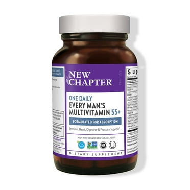 New Chapter Every Man's One Daily 55  Multivitamin Tablets, 72 Ct