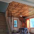 thumbnail image 4 of 223 - La Scala 2 ft. x 2 ft. PVC Glue-up or Lay in Ceiling Tile in Antique Copper (4 Sq.ft) - 1 Piece, 4 of 7