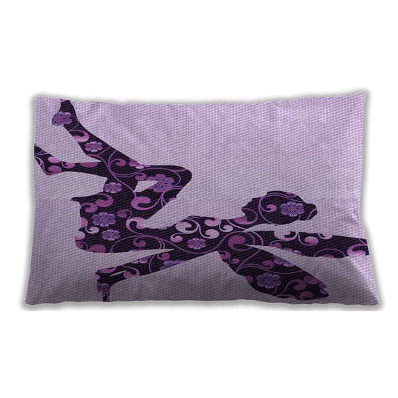 Ahgly Company Indoor Rectangular Contemporary Lumbar Throw Pillow, 13 inch by 19 inch