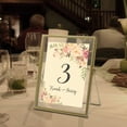 thumbnail image 4 of NOGIS Metal Picture Frames Vintage Minimal Ornate Floating Easel Stand Photo Frames Antique Vertical Glass Frame for Pictures Photos Desk Tabletop Display,6 Inches (Gold), 4 of 7