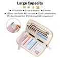 thumbnail image 2 of GAEKEAO Wristlet Wallets for Women RFID Blocking Large Capacity Clutch Wallet Vegan Leather Zip Around Ladies Long Purse, 2 of 7