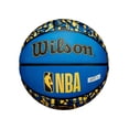 thumbnail image 2 of Balón Básquetbol Wilson NBA Azul WZ4024510X, 2 of 4