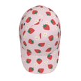 thumbnail image 4 of Daiia Strawberry Floral print Baseball Cap Men Women Golf Dad Hat Adjustable Original Classic Low Profile Hat Unconstructed Plain Cap, 4 of 9