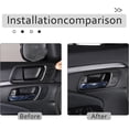 thumbnail image 4 of TINKI Inner Door Handle Bowl Cover Trim for Honda Pilot 2016-2022, 4PCS, ABS, 4 of 7