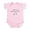 Petal Pink, variant on CafePress - I Have An Imaginary Friend Infant Bodysuit - Baby Light Bodysuit, Size Newborn - 24 Months