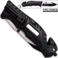 thumbnail image 2 of TAC Force Sheriff Rescue Flashlight Pocket Knife Folding LEO, 2 of 3