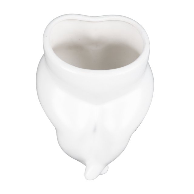 Florero con forma de cuerpo de patas gordas, florero de cerámica para decoración moderna del hogar, sala de estar, escritorio, mesa de comedor, fiesta