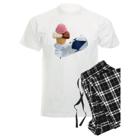 

CafePress - Power Rangers Holding Ice Cream - Men s Light Pajamas