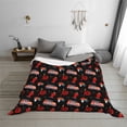 thumbnail image 6 of KLL Fire Fighting Print Fleece Throw Blanket, Horizontal Fleece Bedding Cute Soft Blankets Comfy Fleece Flannel Plush Home Decor for Couch & Bed -40"x30", 6 of 9